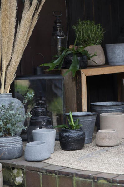 IB Laursen Teppich Jute natur rund